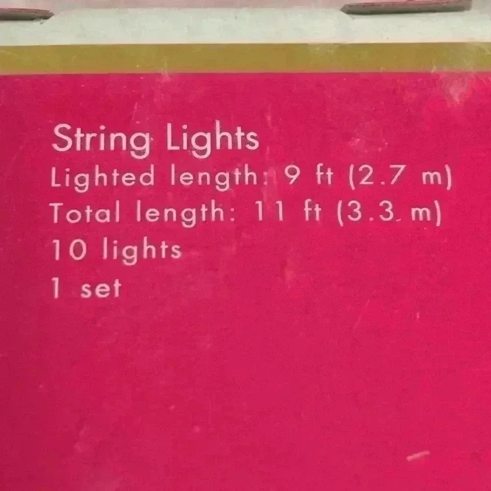 Lily Pulitzer for target string lites